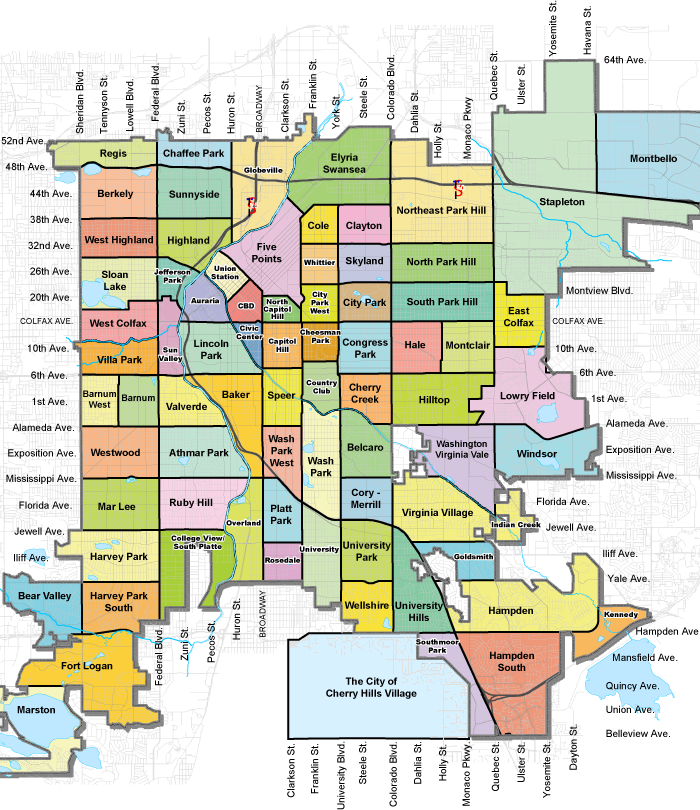 Neighborhood Guide  Inhabit Denver